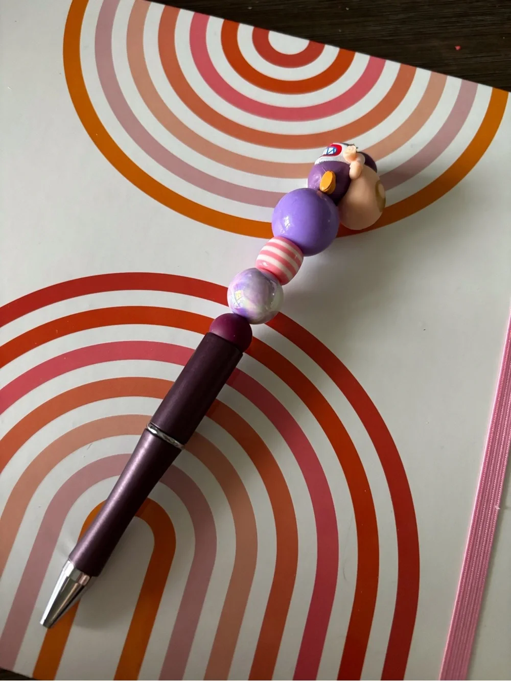 Mario: Wario Rabbit handmade beaded pen